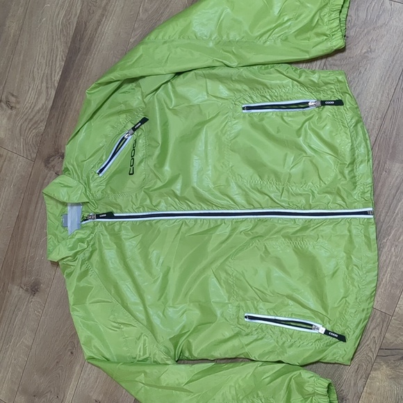 Coogi Australia CG/69 Full Zip Men’s windbreaker Jacketgreencolor Sz XXL